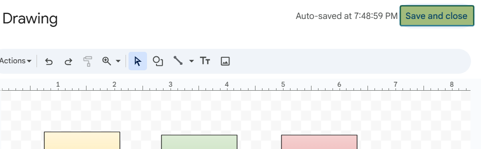 How to Draw in Google Sheets 1-5