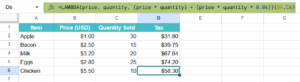LAMBDA Function in Google Sheets - Examples, How To Use?