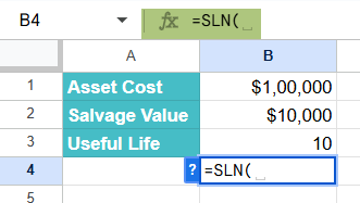 How to Use SLN function 1-1