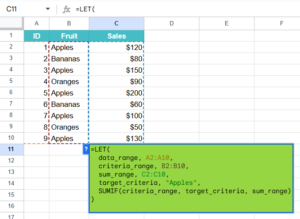 LET Function in Google Sheets - Examples, How To Use?