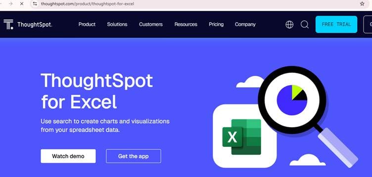 ThoughtSpot for Excel