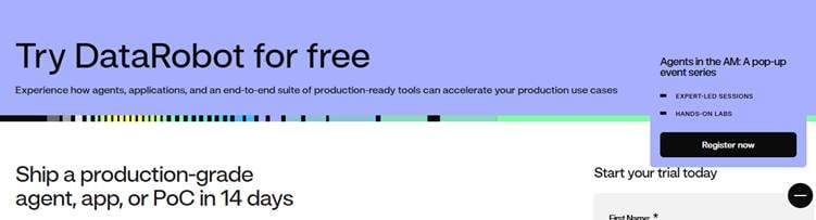 Try DataRobot for Free